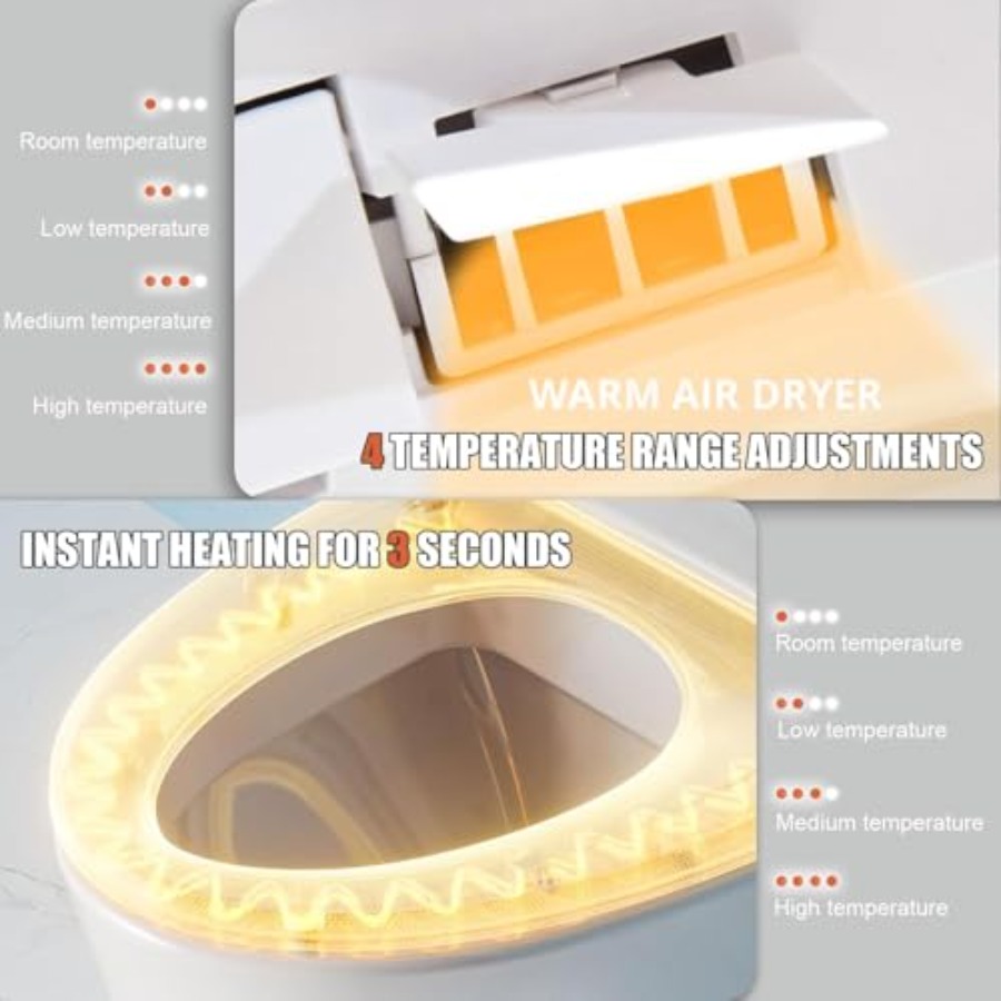 Electric Bidet Toilet Seat wit – Spa & Wellness Paradies Braunschweig Bewertung und Preis