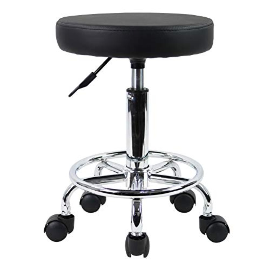 PU Leather Round Rolling Stool – Spa & Wellness Earth City Москва Шелепиха Bewertung und Preis