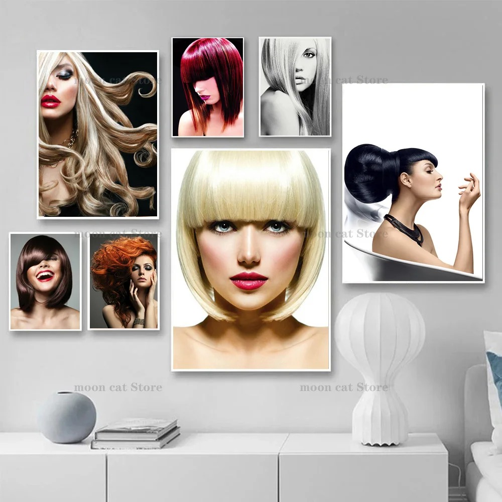Hair Salon Hairstyle Model Pos – Spa Wellness Images Bewertung und Preis